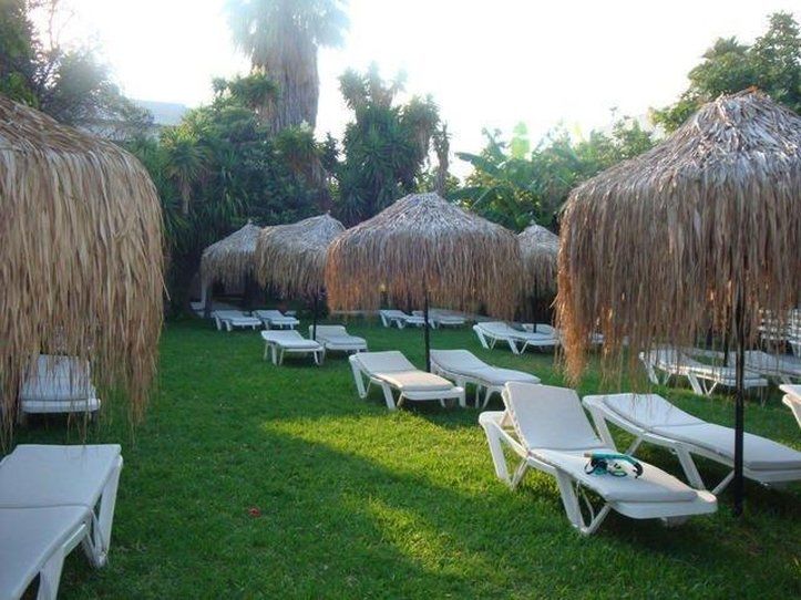 Oasis Hotel Bungalows Afandou Rhodes Exteriör bild